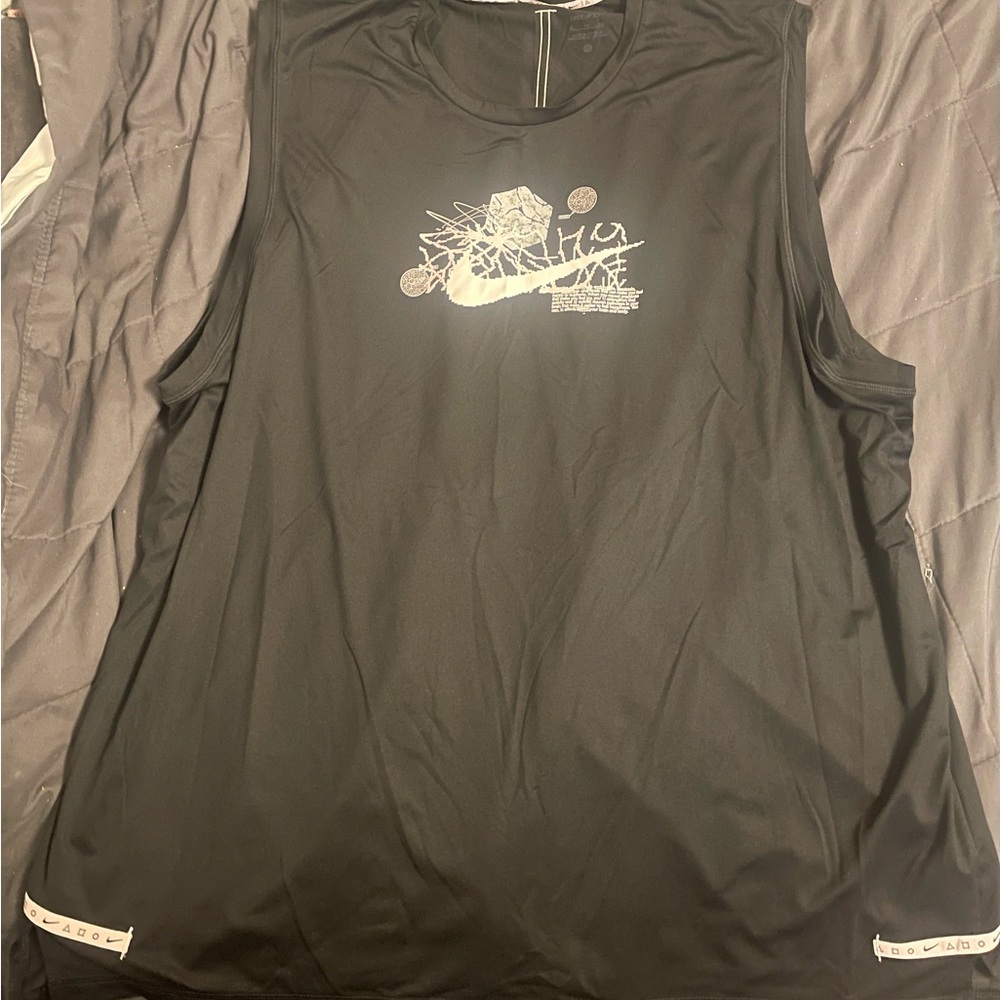 Nike Dri-FIT Black Tank Top